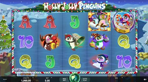 Игровой автомат Hollyjolly Penguins играть на сайте vavada
